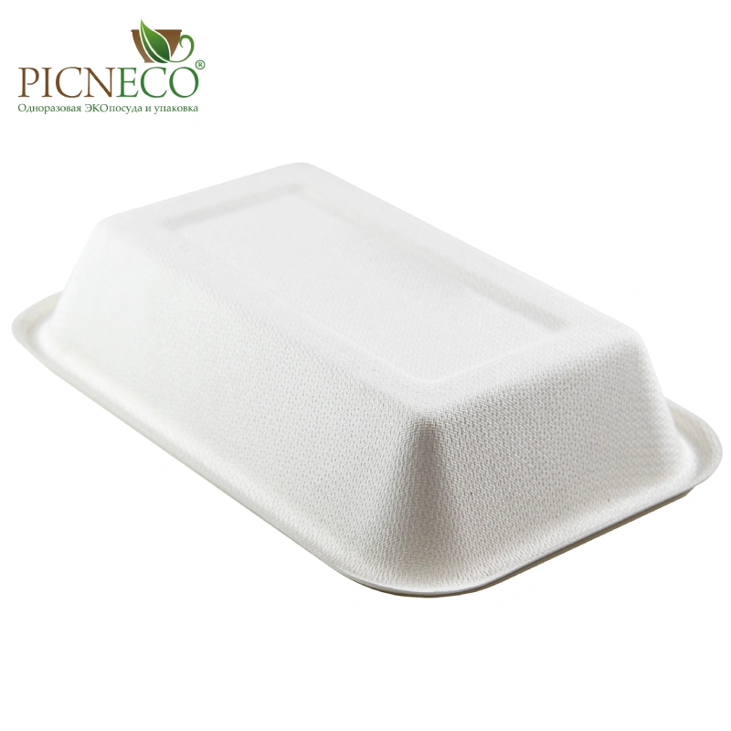 товар Лоток 180x120x35 мм, из сахарного тростника LT054